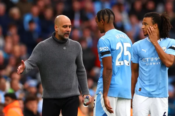 Pep admits Manchester City players 'hangover' from 3 championships
